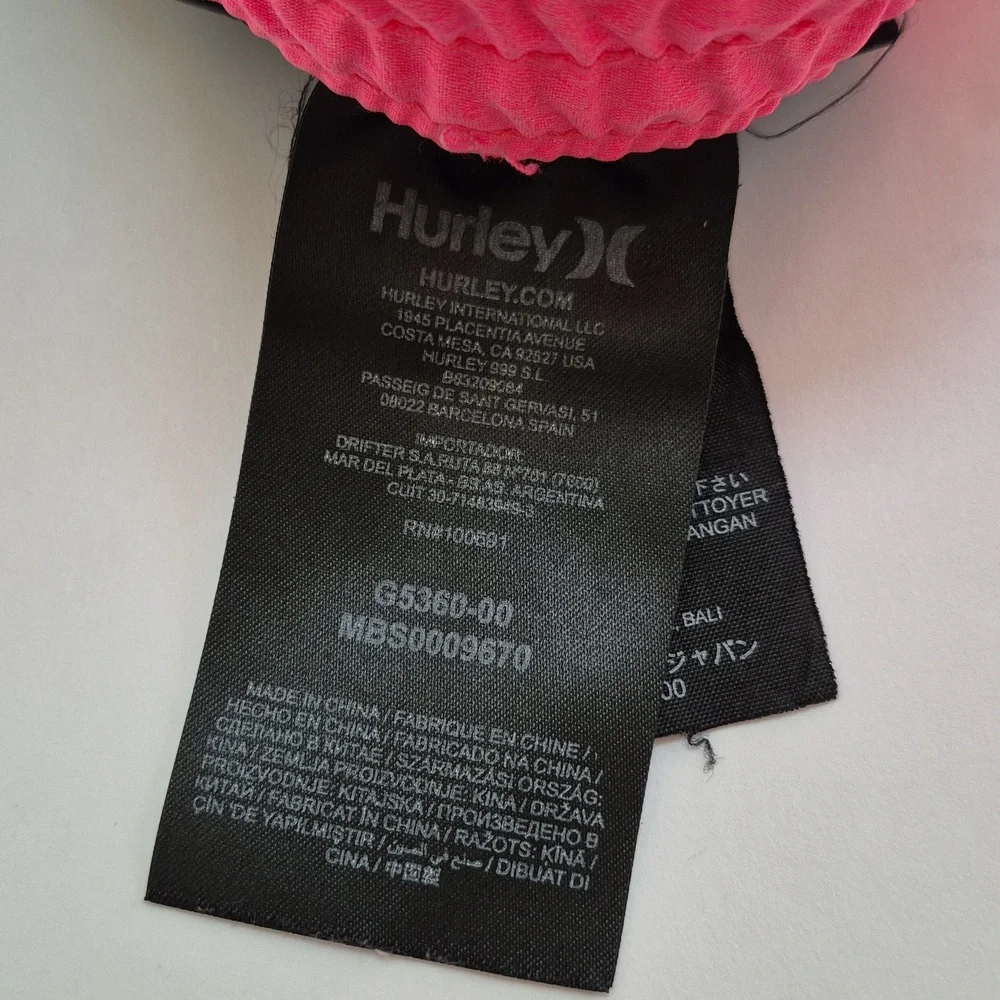 Hurley Celsius Promo Peach Vibe Bright Pink Edition Swim Shorts Swimsuit Men's L